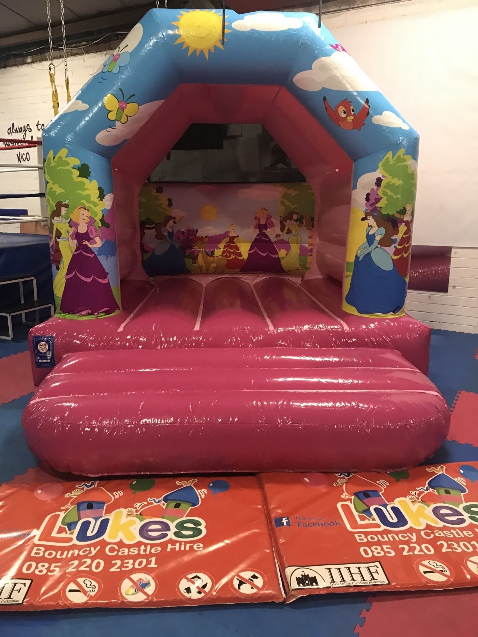 bouncy castle for girls