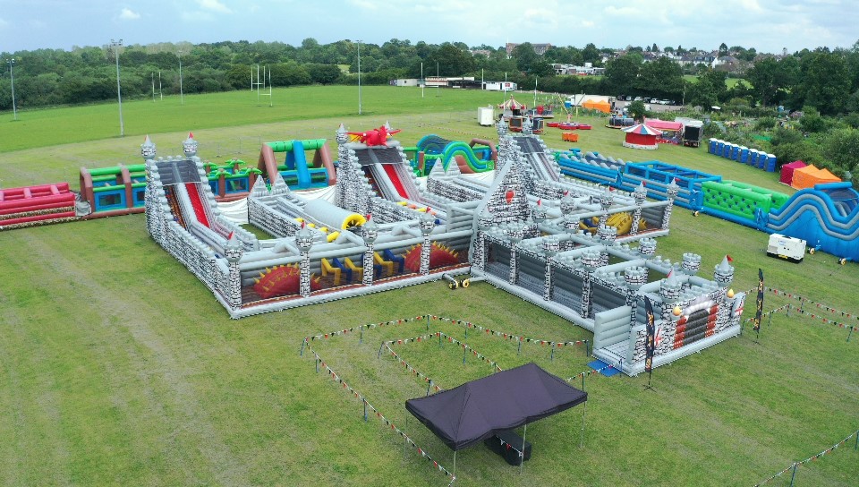 Inflatable Obstacle Course Hire The Realm Hire in UK