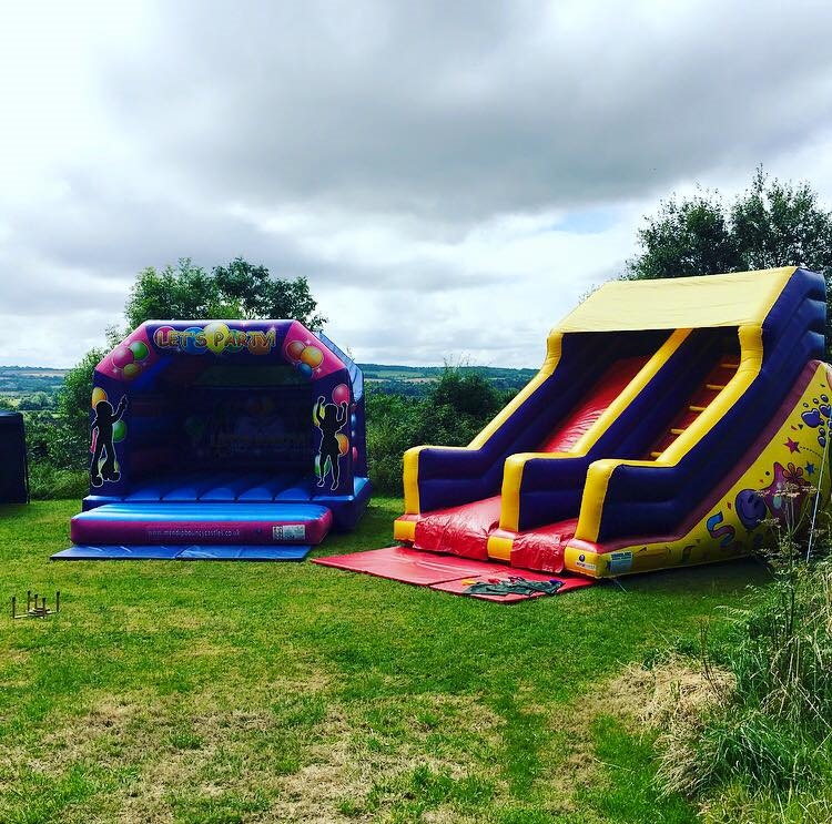 hot tub and bouncy castle hire