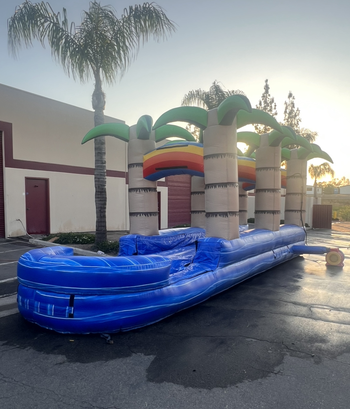 North Riverside Slide Tropical Jammer - Bounce House Rental, Laser Tag, Water Slide Rentals ...