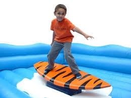 bouncing surf board