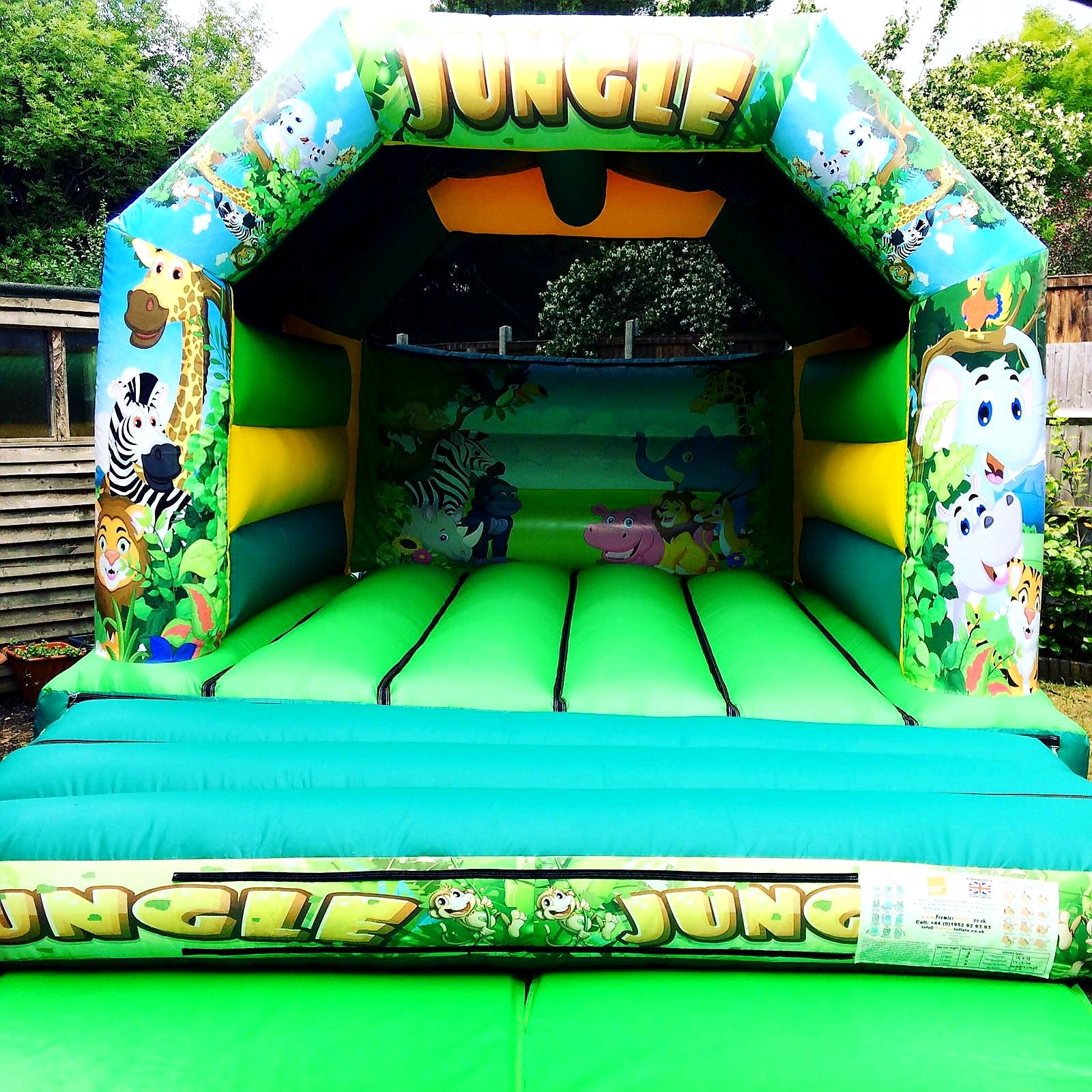 child's bouncy castle