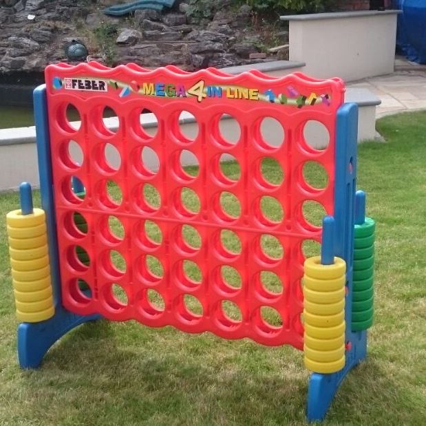 Giant Connect 4 Garden Game Corporate Entertainment & Event Hire in
