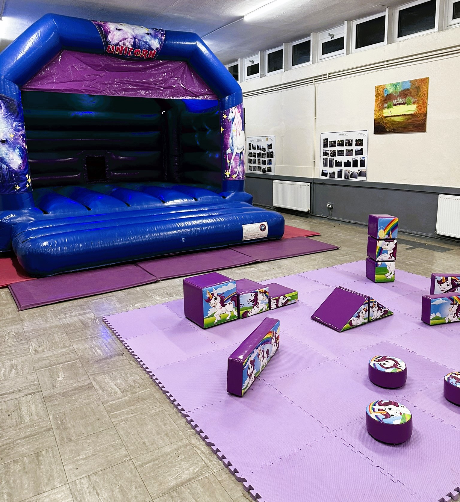 18-piece Unicorn Soft Play Set - Bouncy Castles in Romford, Brentwood ...