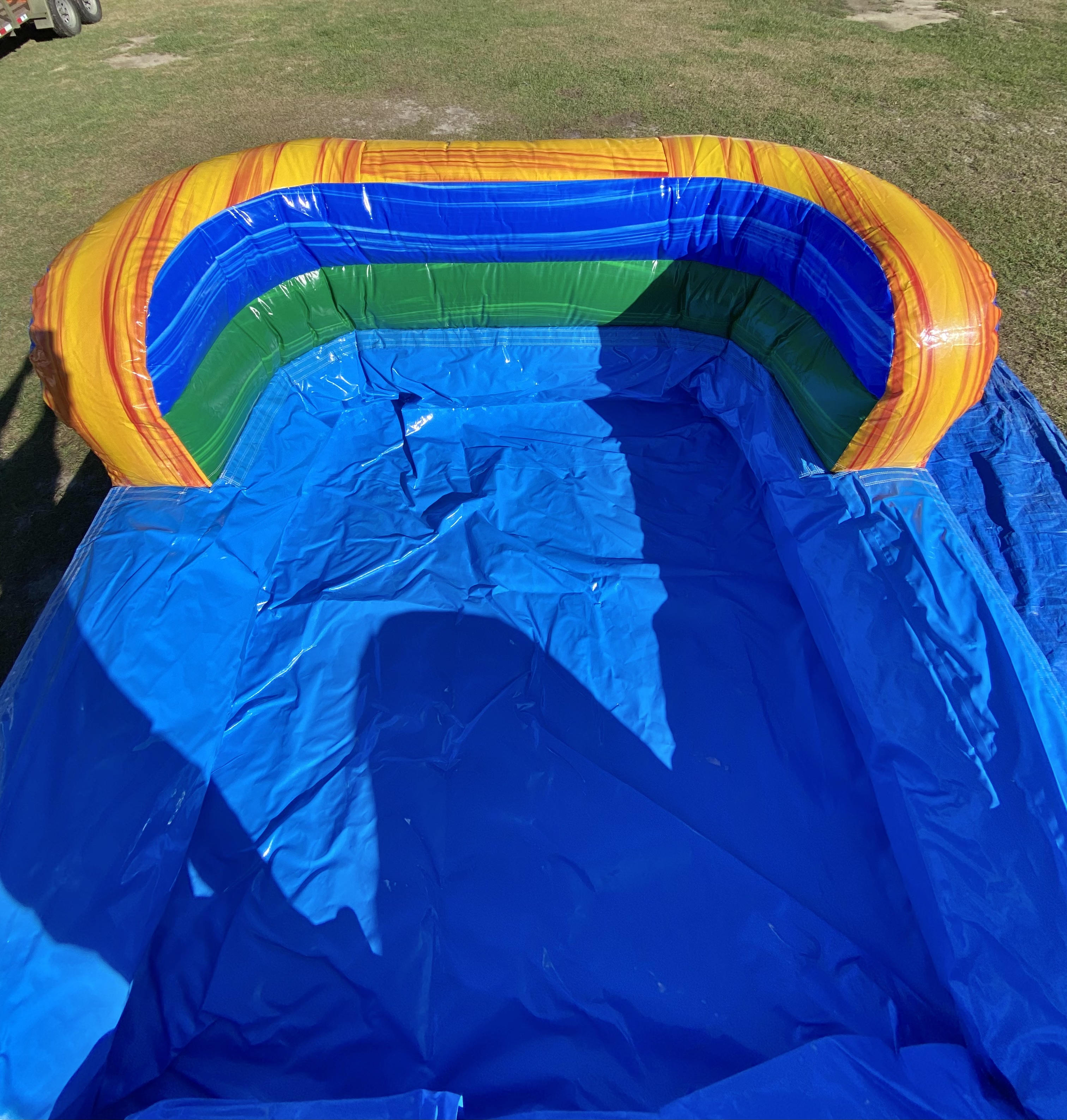 22ft Goombay Hybrid Dual Lane Inflatable Rentals, Bounce House