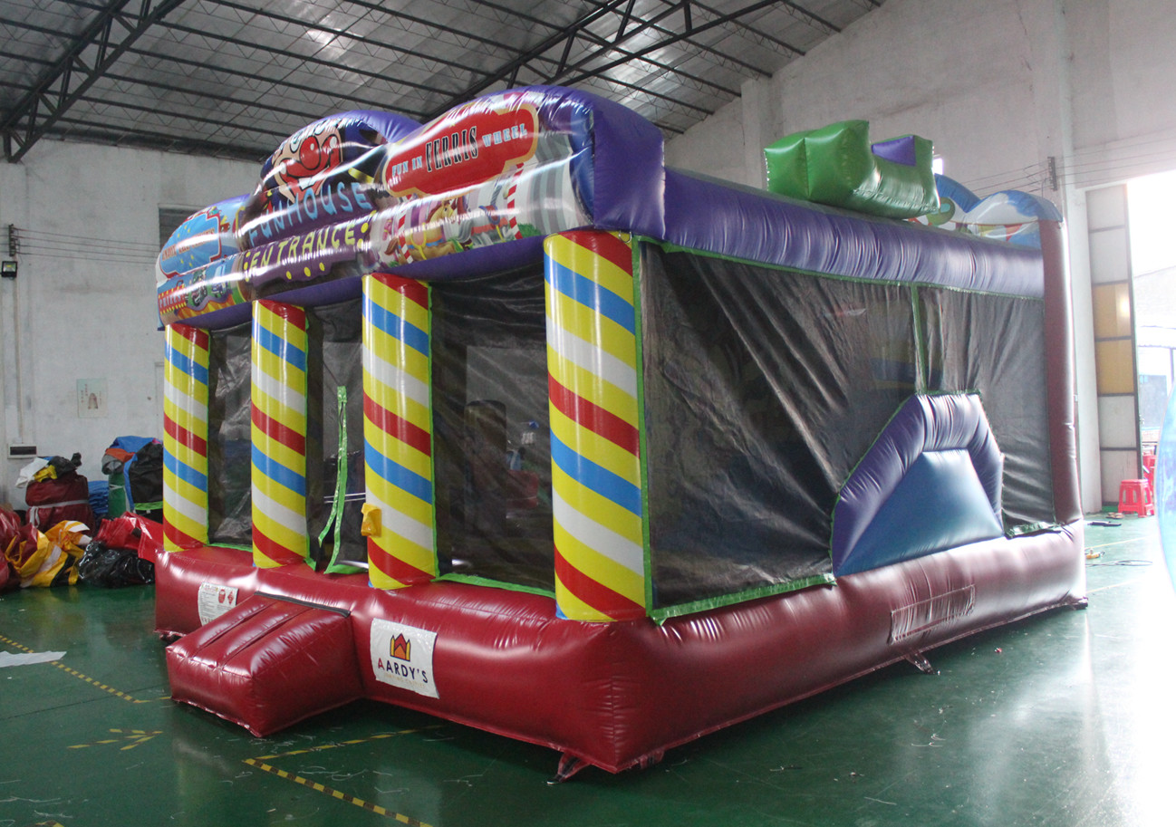 Amusement Park Fun House Combo Jumping Castle Hire in Melbourne
