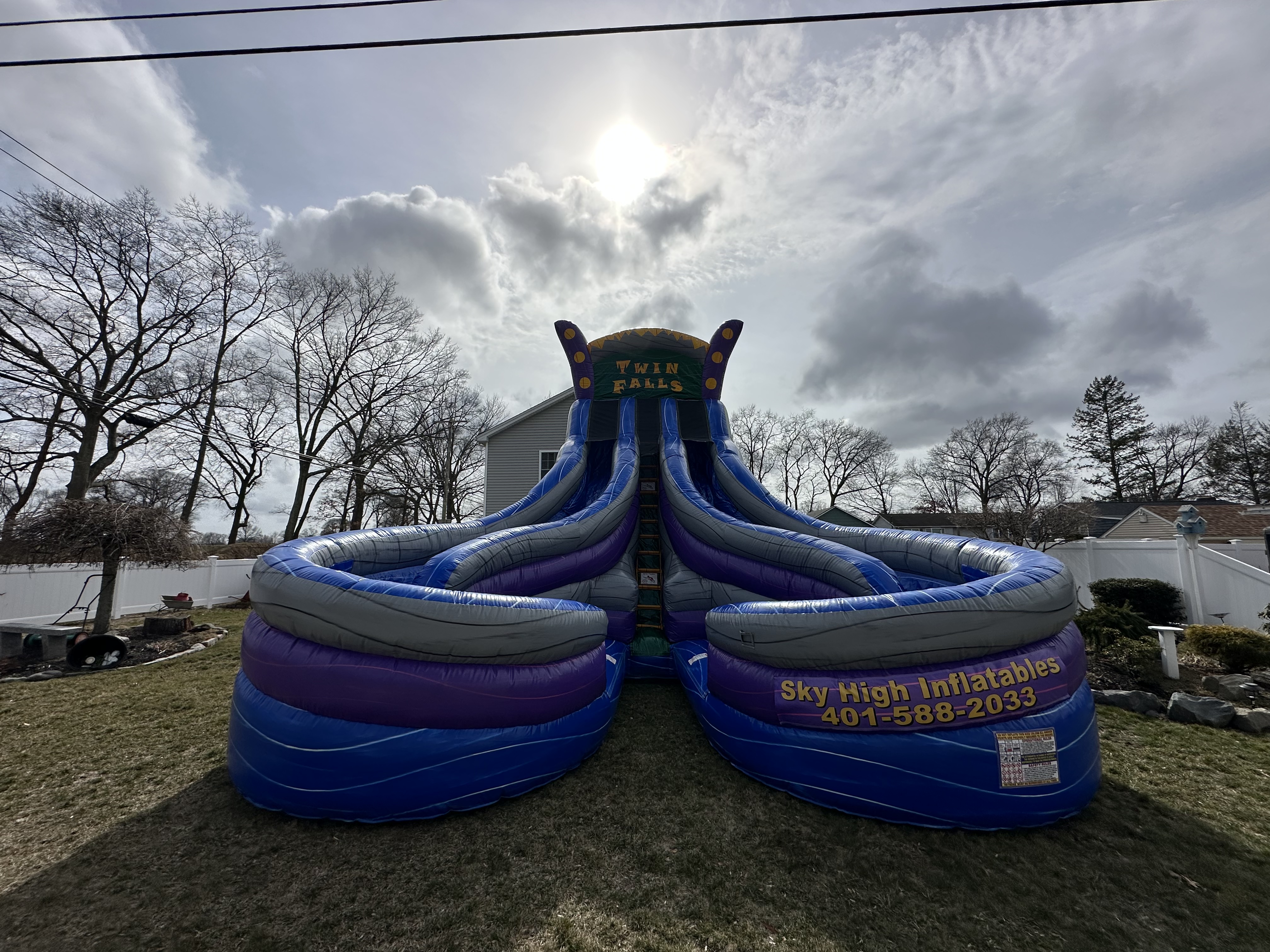 Waterslides - Hire in RI and South Coast Massachusetts | Sky High ...