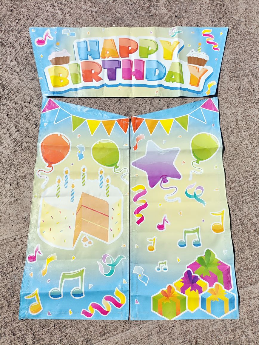 Happy Birthday Bouncy Castle & Gazebo Hire in Glasgow, Paisley, Greenock