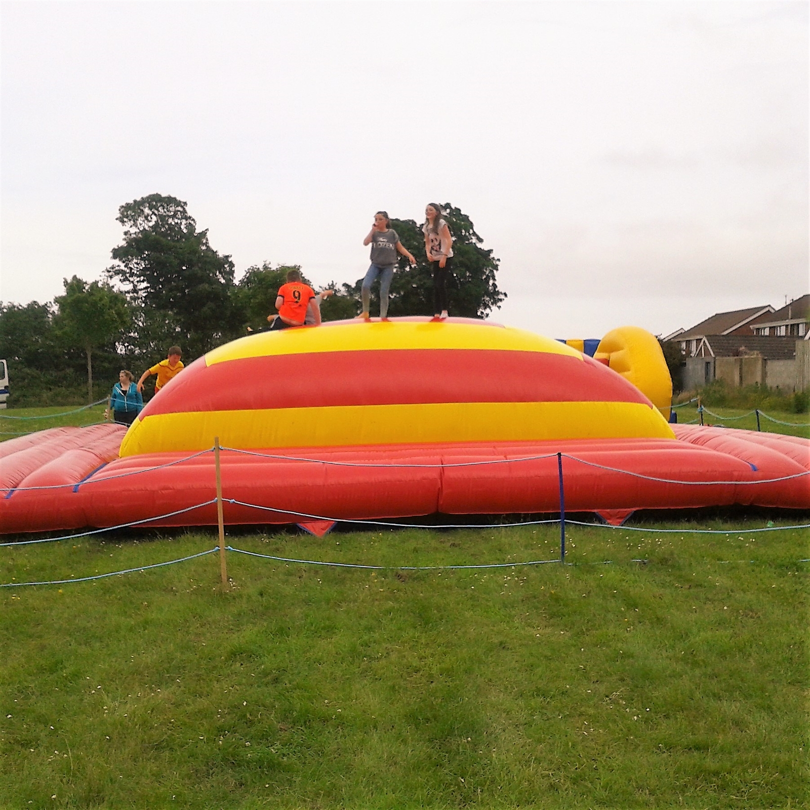 inflatable game hire