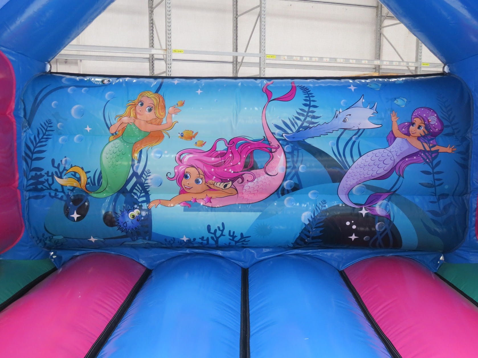 mermaid jumping castle hire