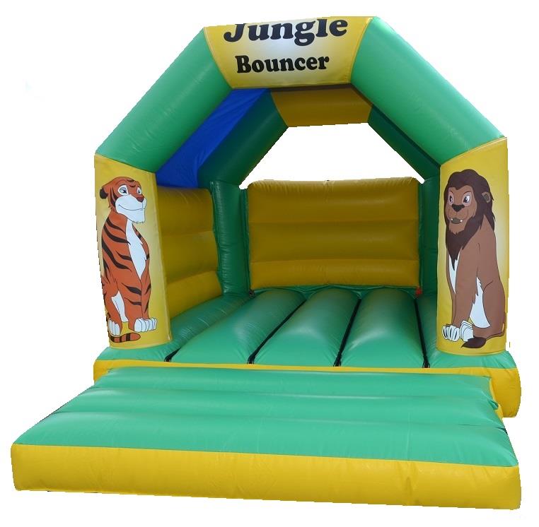 bounce house velcro banners