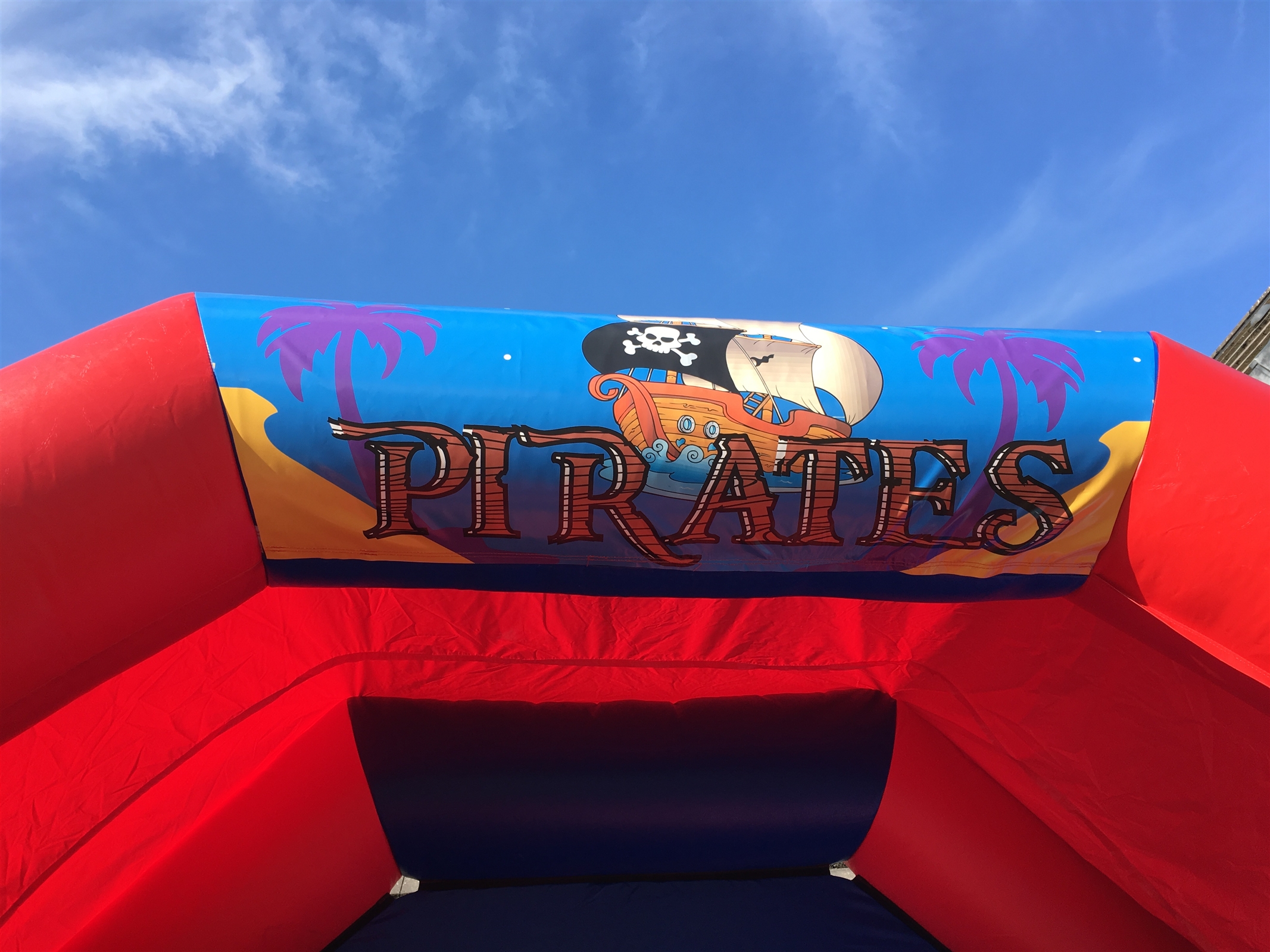 12x12 Pirate bouncy castle Best Bouncy Castle Hire service in Devon