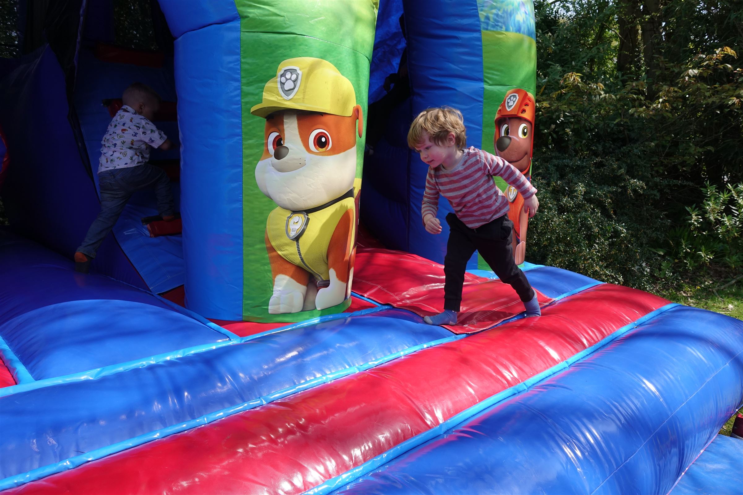 paw patrol slip and slide