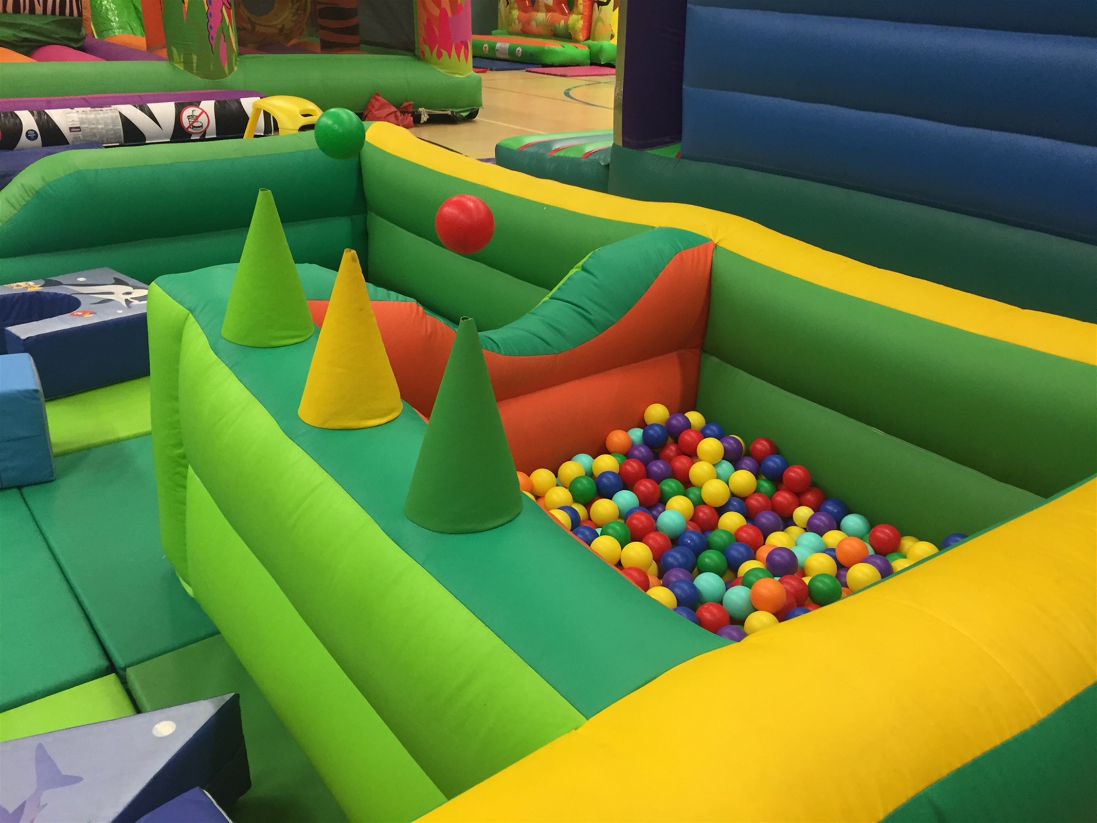 Soft Play / Ball Pool Adventure Area - Events & Inflatable Hire, Bouncy ...