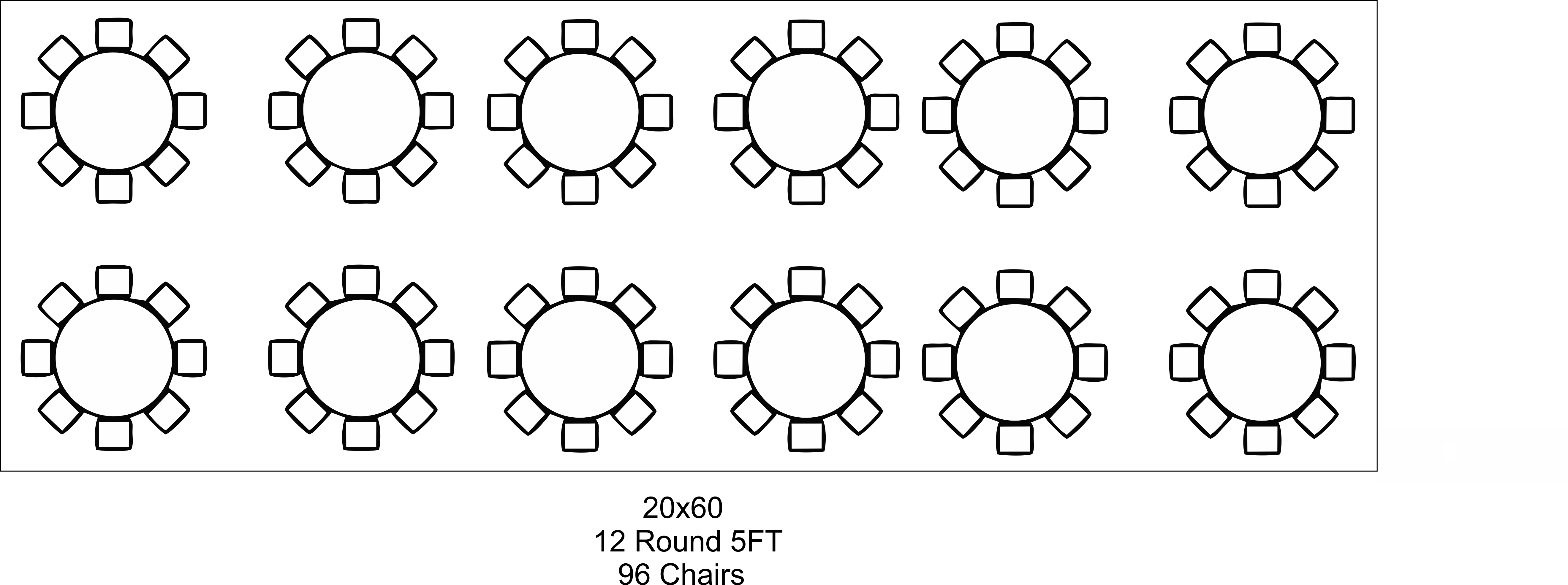 Seating Charts - Best Party and Event Rentals service in Dayton, Crosby