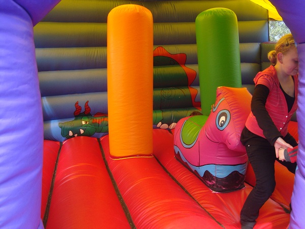 swords bouncy castles