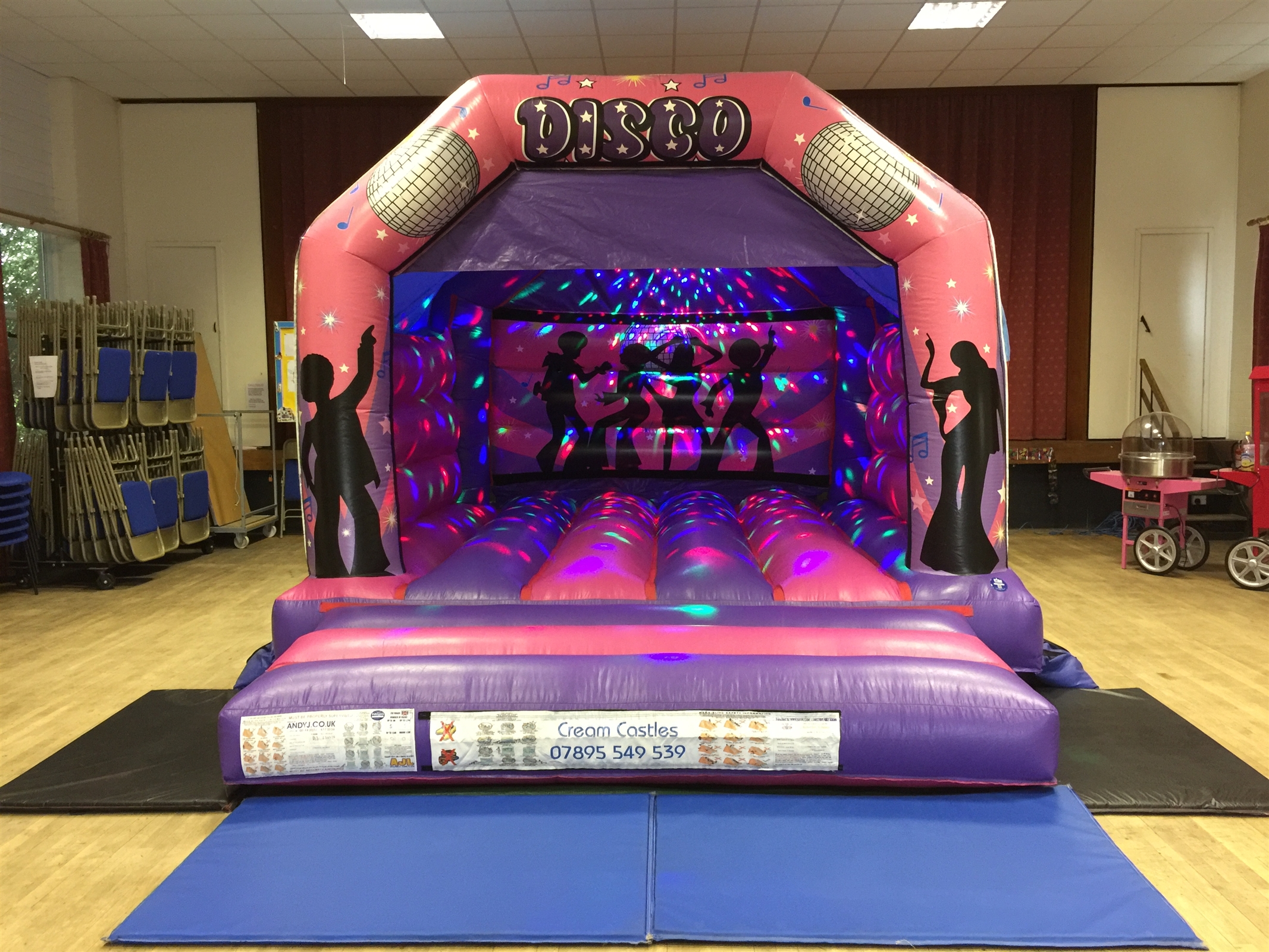 disco bouncy castles