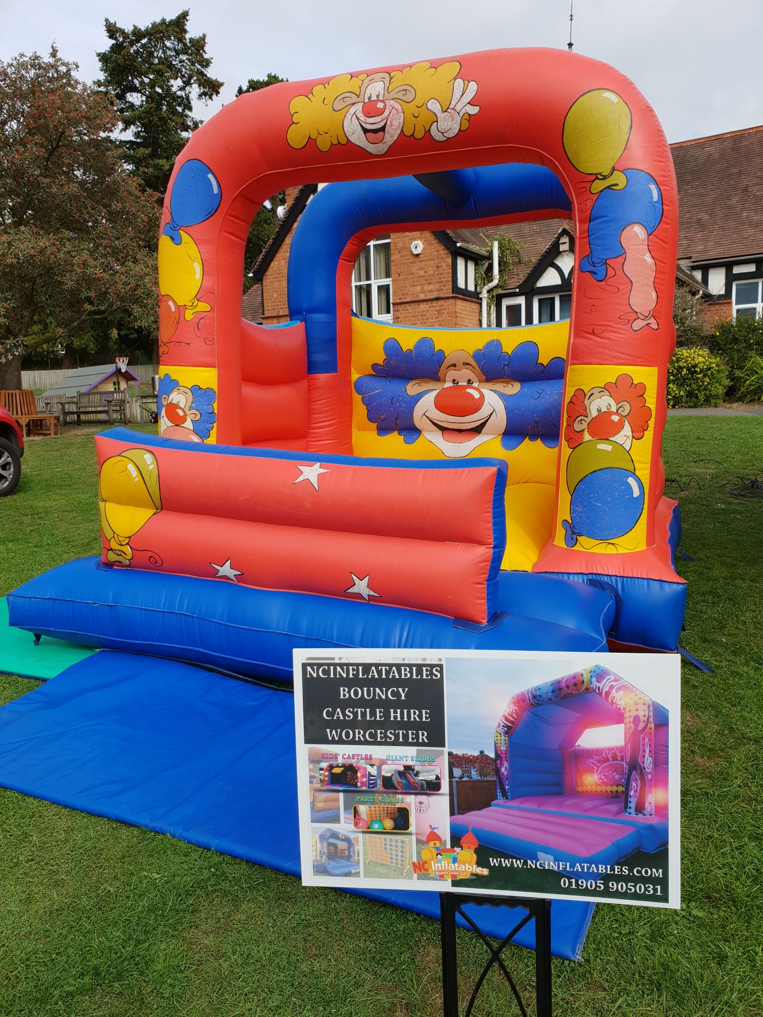 small bouncy castles