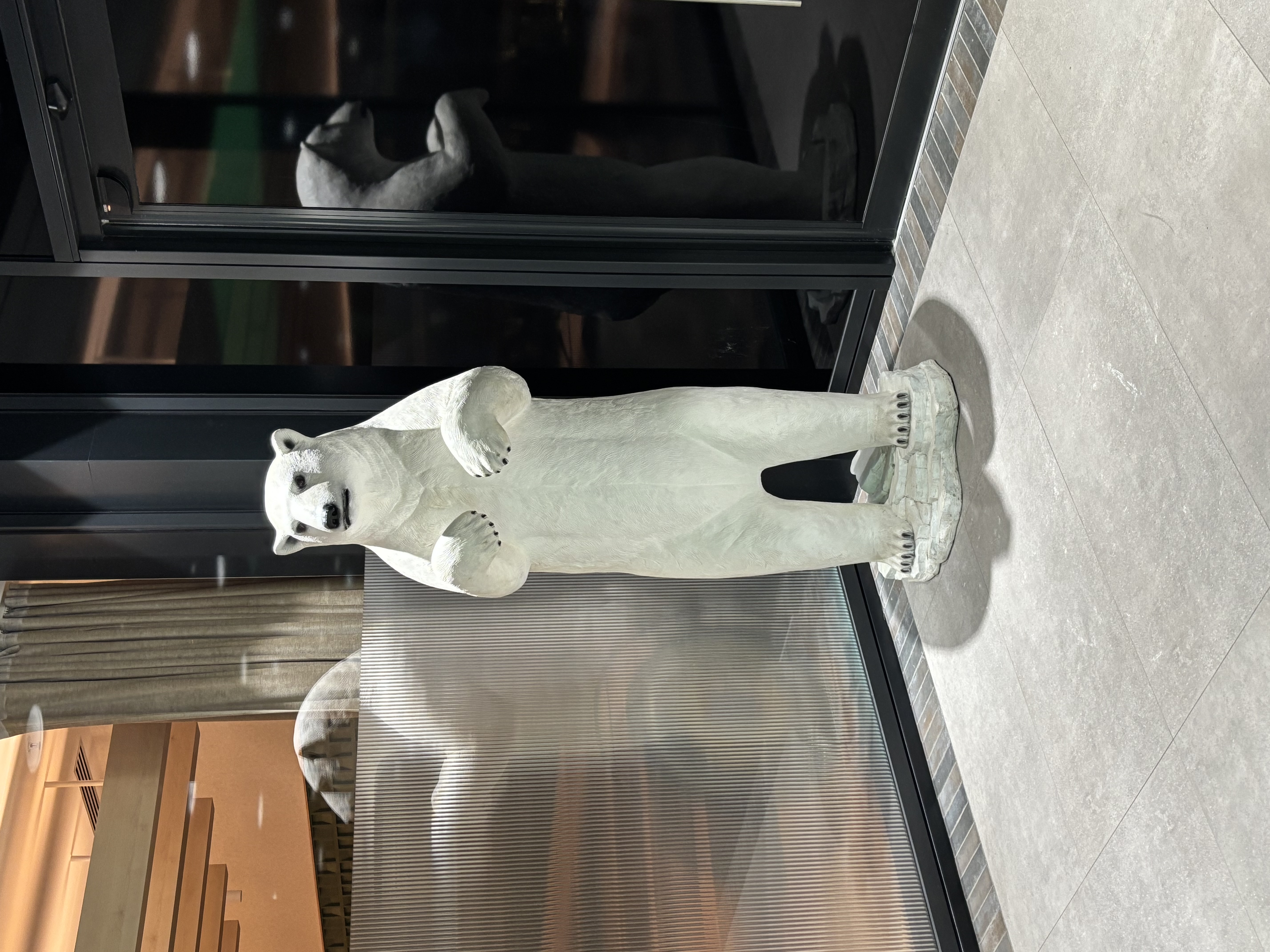 7ft Standing Polar Bear Prop | Winter Wonderland Props
