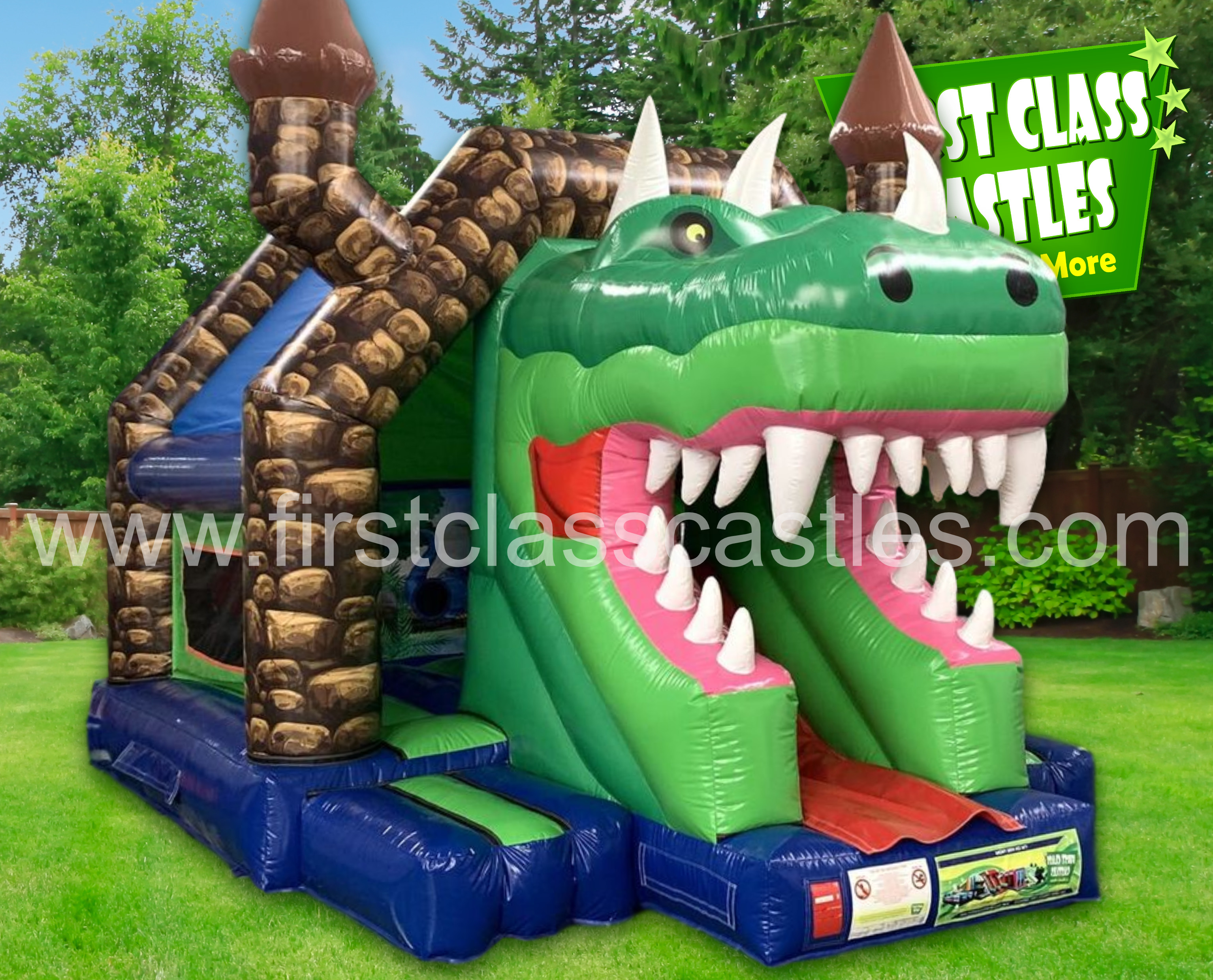 Bounce And Slide Combos Hire Bouncy Castle With Slide Hire Ireland Inflatables In Ireland