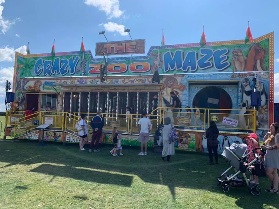 Mirror Maze Funfair & Fairground Ride Hire England & Wales