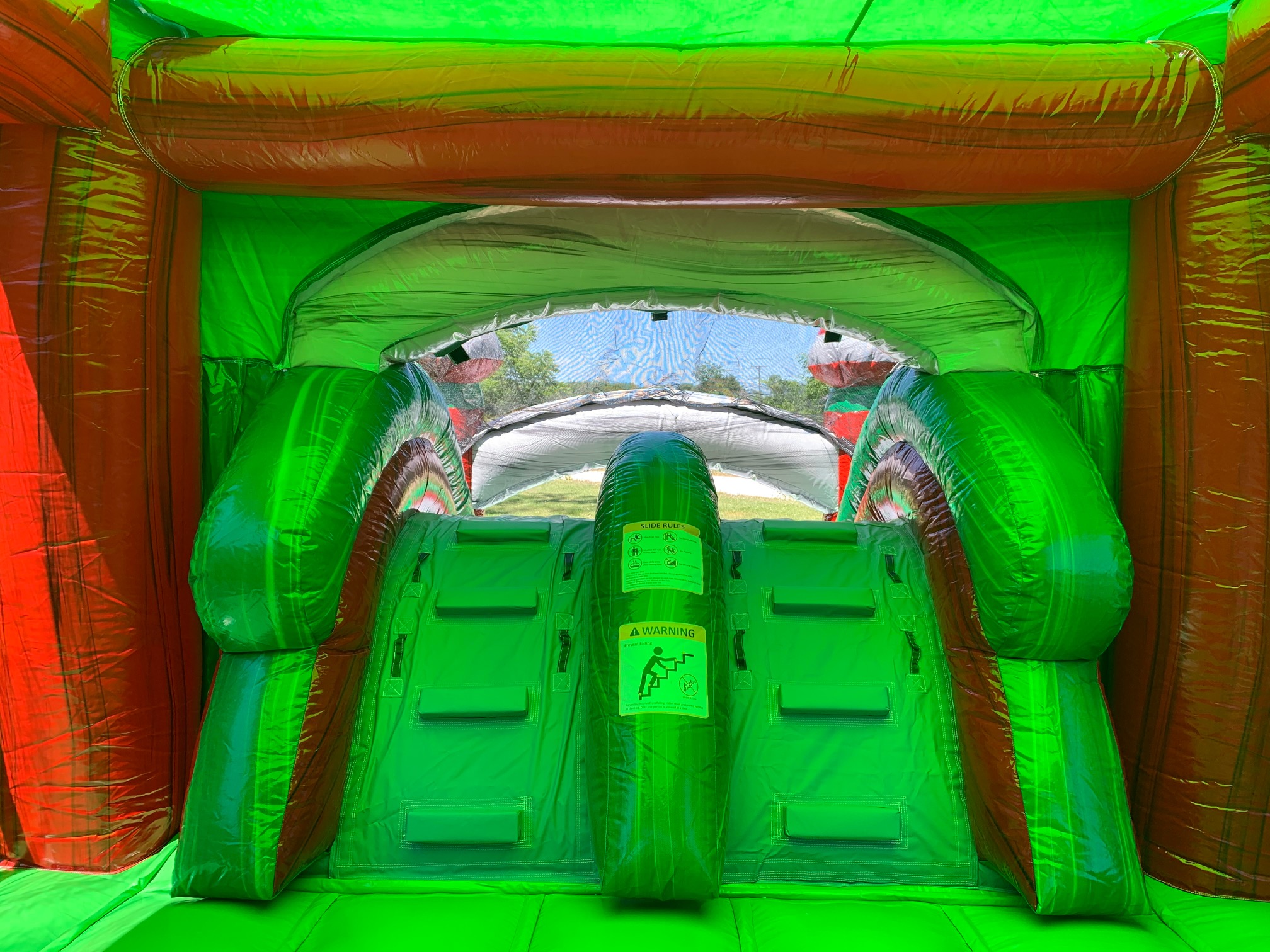 Midnight Dual Lane Combo Bounce House - Bounce House Rental in ...