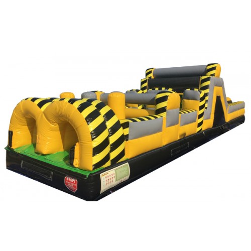 40 Foot Nuclear Obstacle Course Best Inflatable and Bounce House Hire