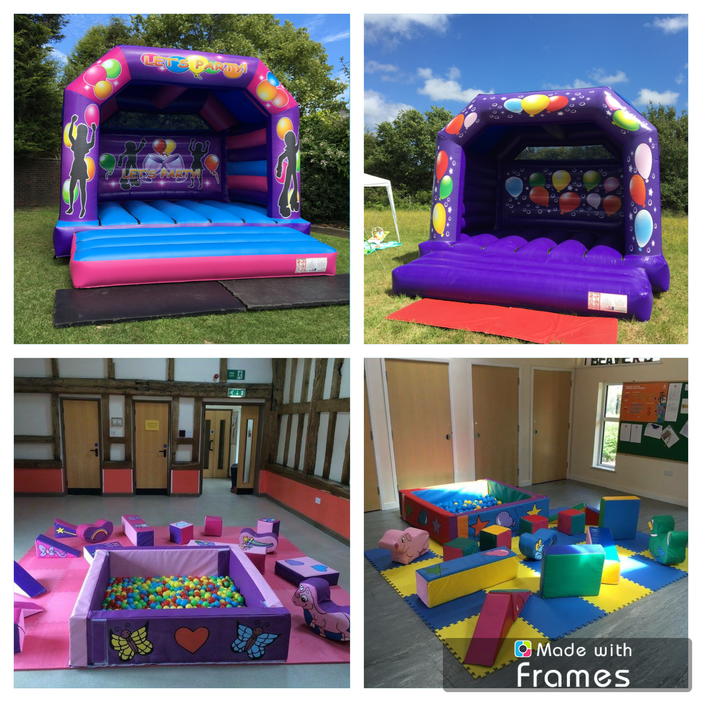 wedding soft play hire