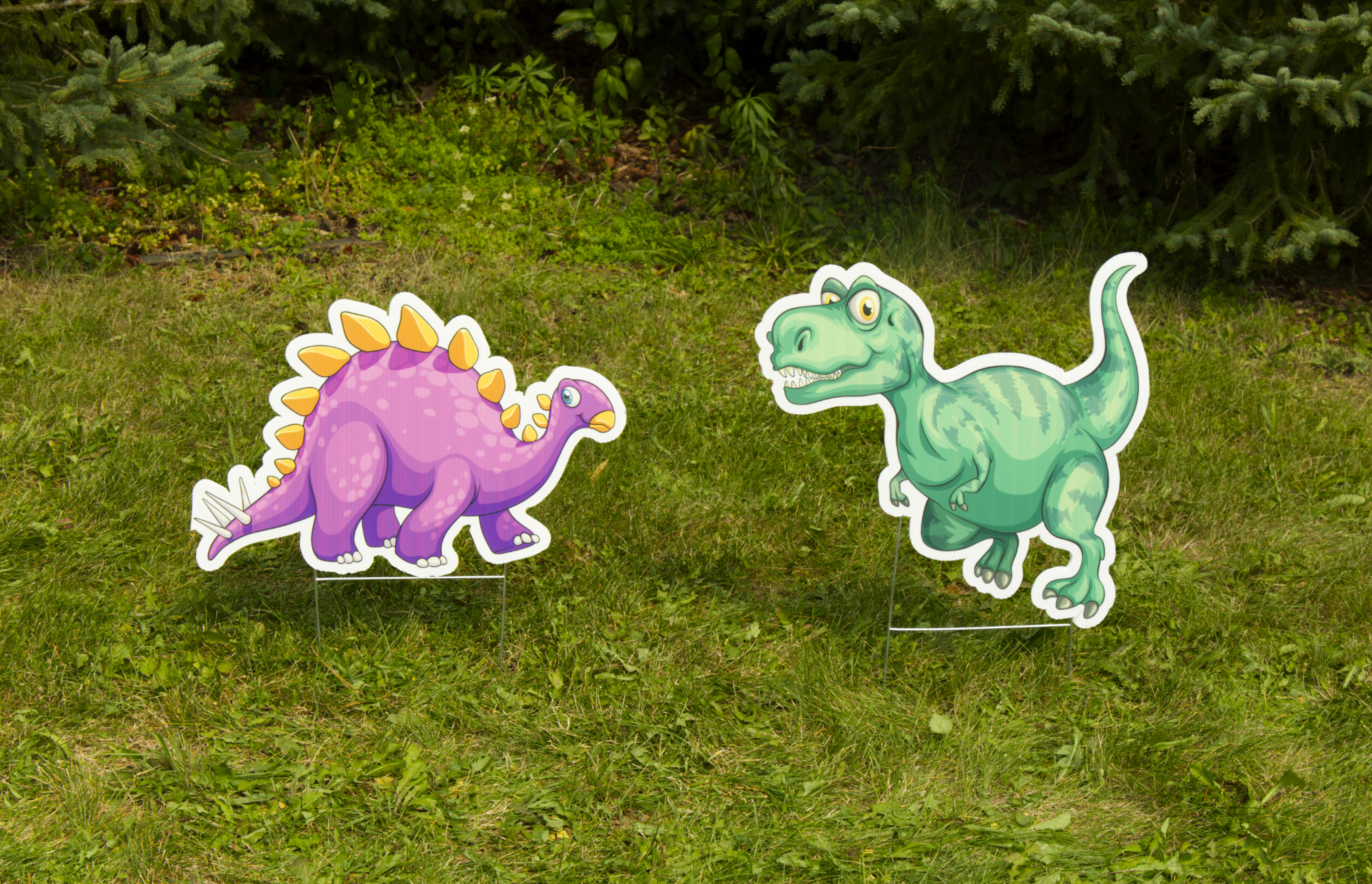 Characters you can add to customize your yard card Yard Card