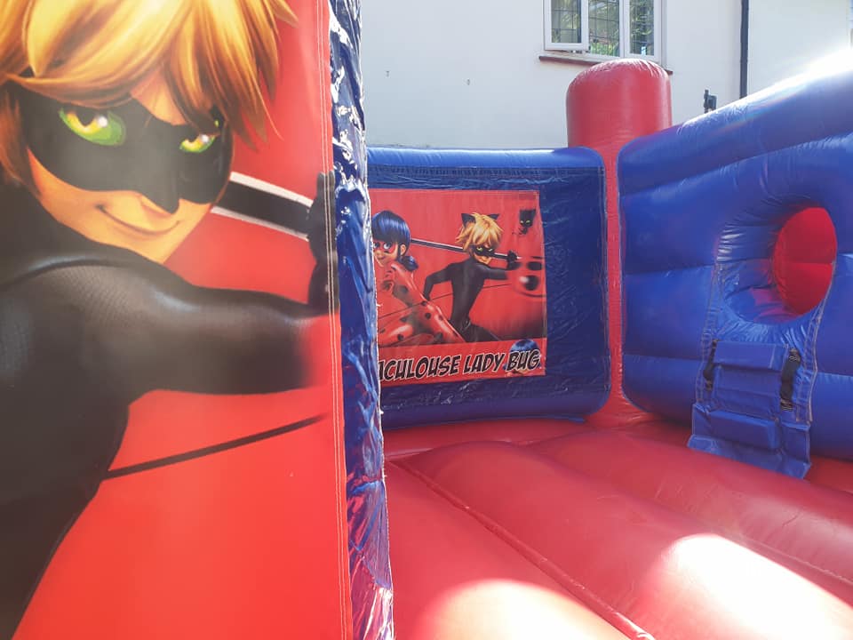 AChat Noir and Lady Bug 7ft wide x 8ft deep x 7ft 6" high Best