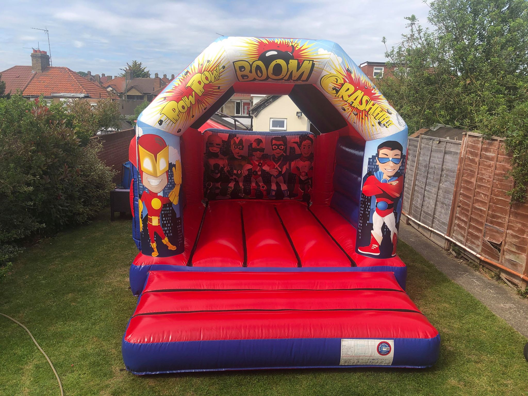 Super Hero Bouncy Castle Hire Welling