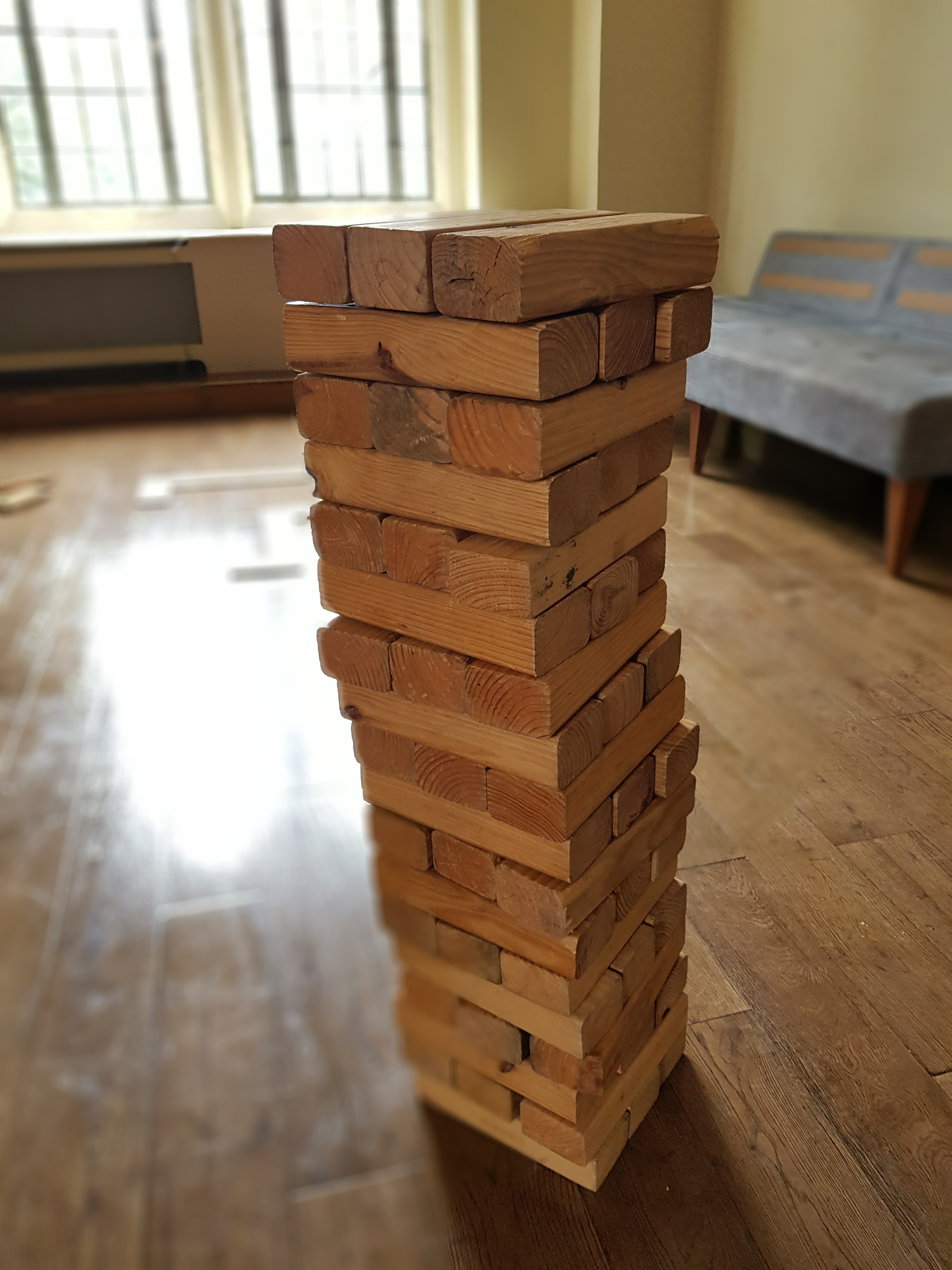 stained giant jenga game for sale