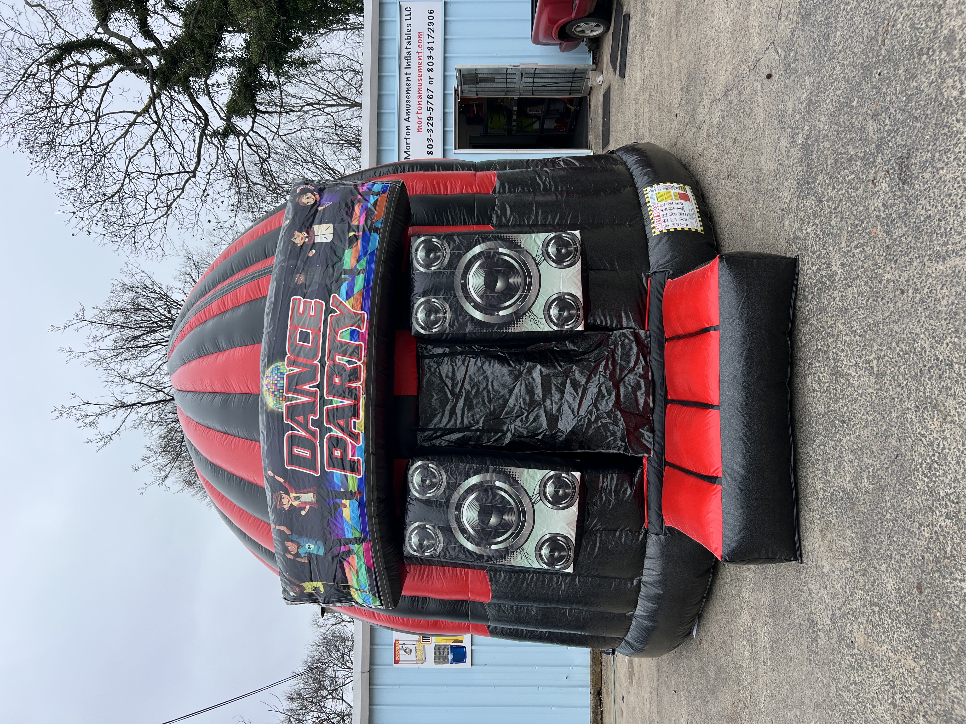 Morton Amusement Inflatables-Dance Dome Bounce House-Rental-York