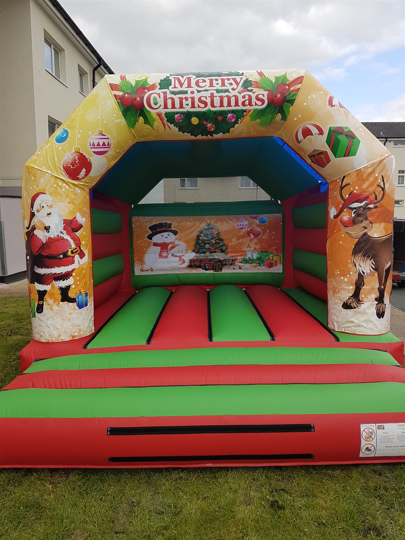 14ft x 16ft Christmas Party Bouncy Castle Hire Bouncy Castle & Soft