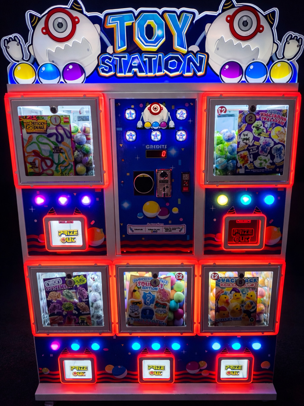 Toy Sampler Machine Toy Capsule Vending Machine for Venues UK