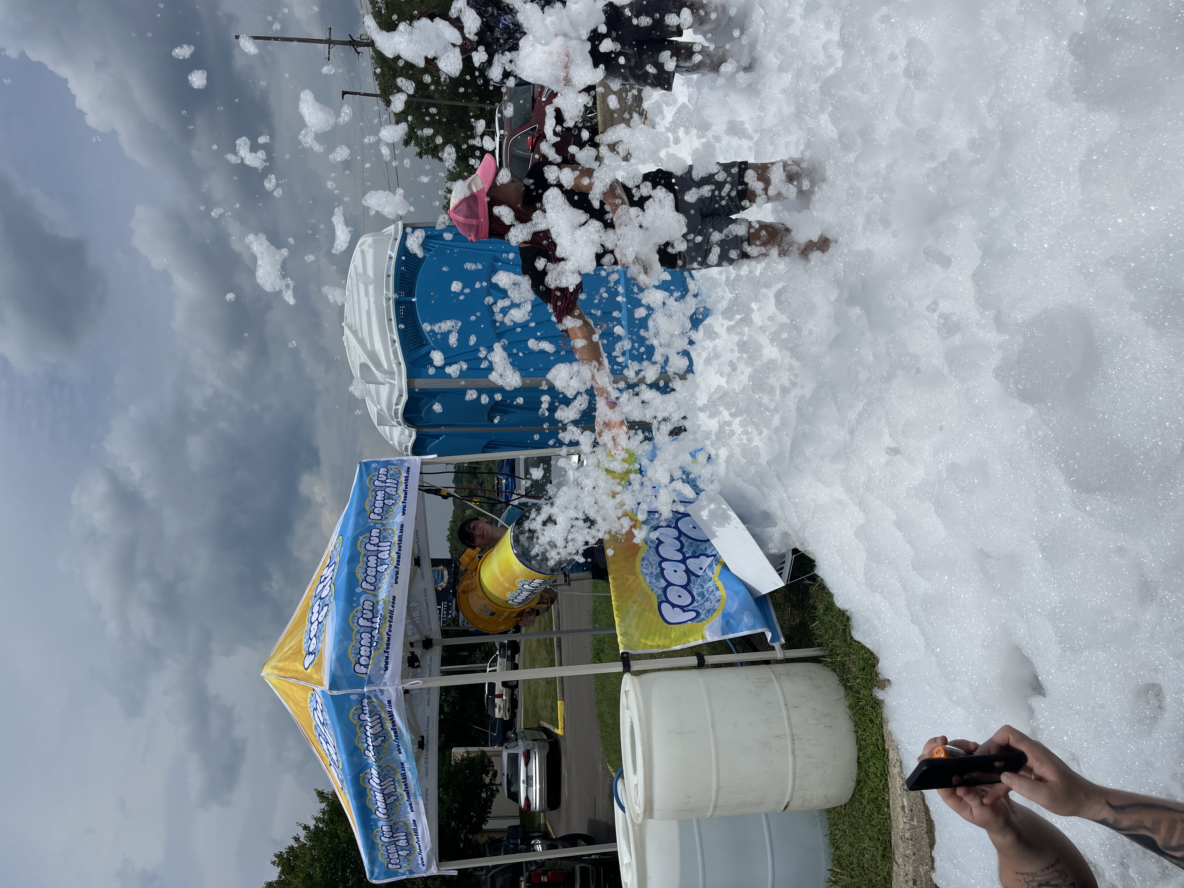 Gunjee Foam Party Rental in Flint & Genesee County, MI | The Dunk Tank Company