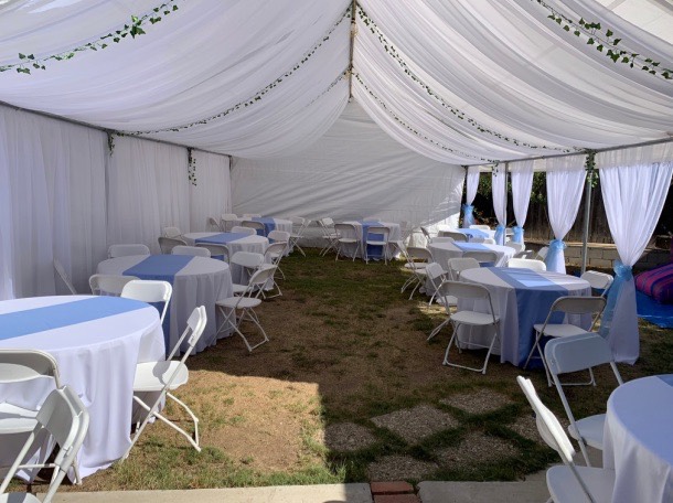 Draped Tents - Event Rentals in CA