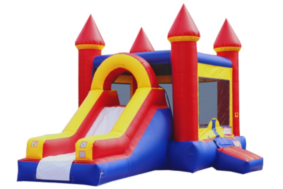 Blue Moon Bounce Slide Combo Best Party Rentals service in Harford