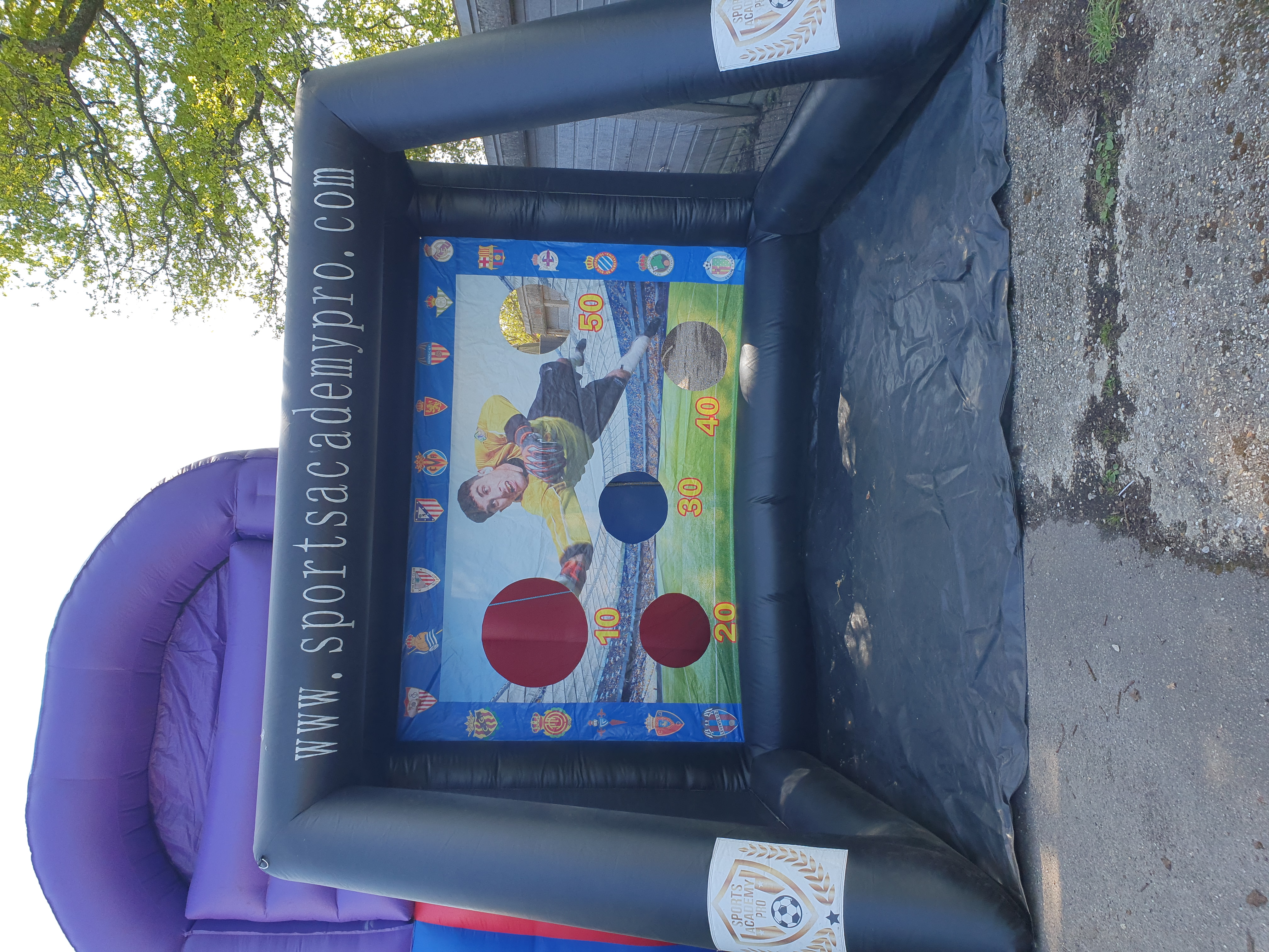 Penalty shootout Bouncy Castle Hire & Soft Play Hire in Pulborough