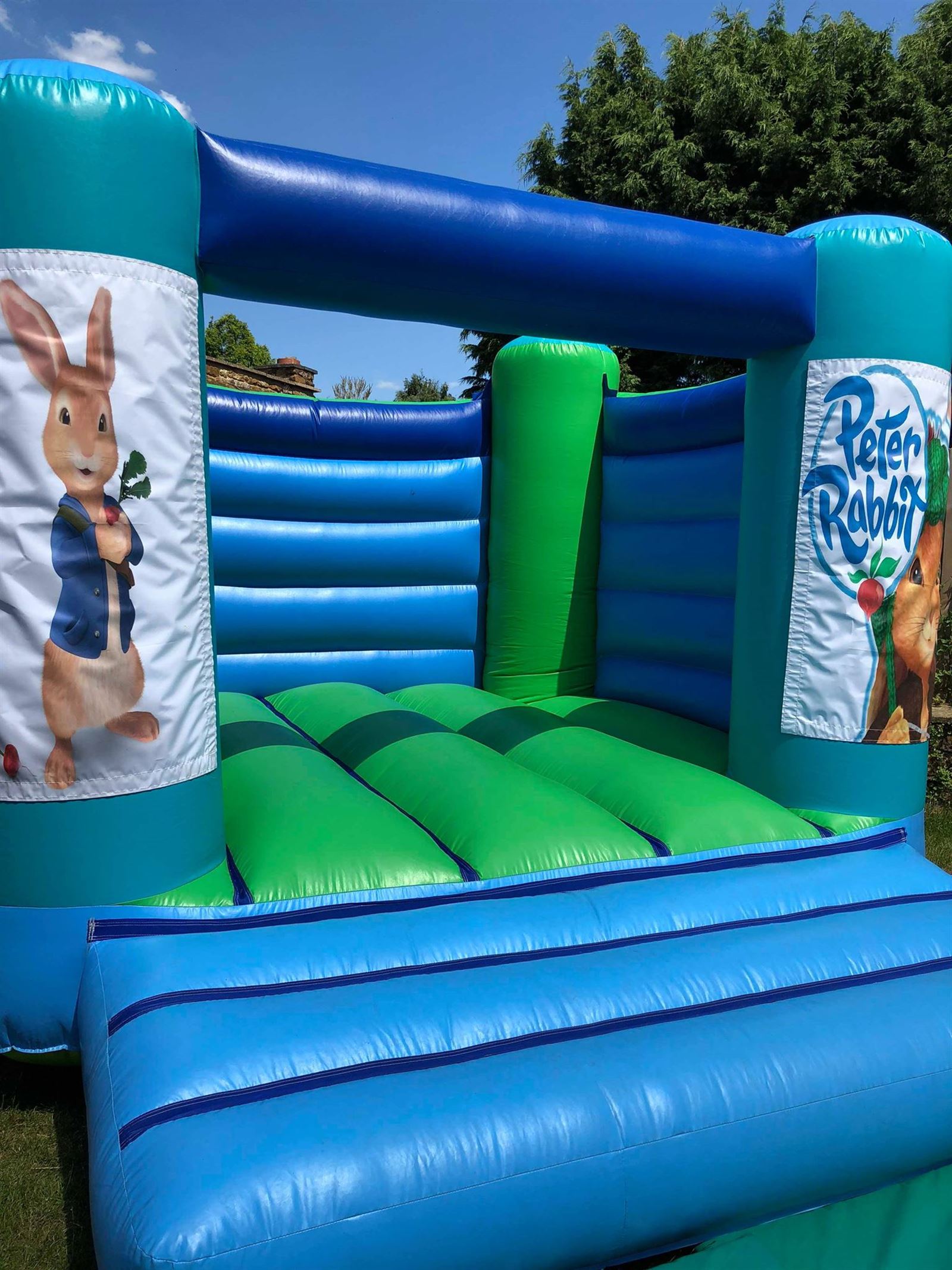 peter rabbit bouncy castle hire