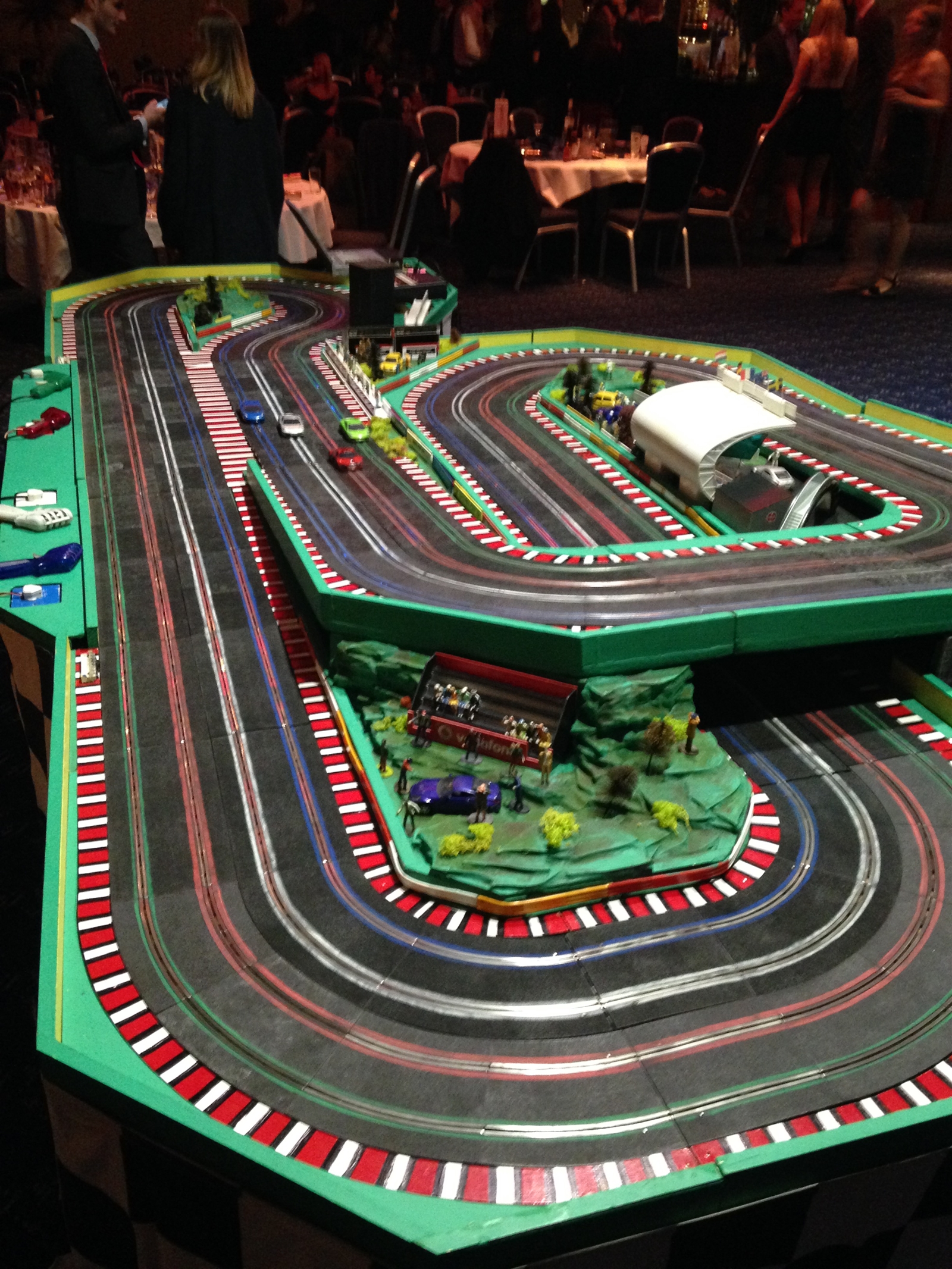 scalextric 4 lane set