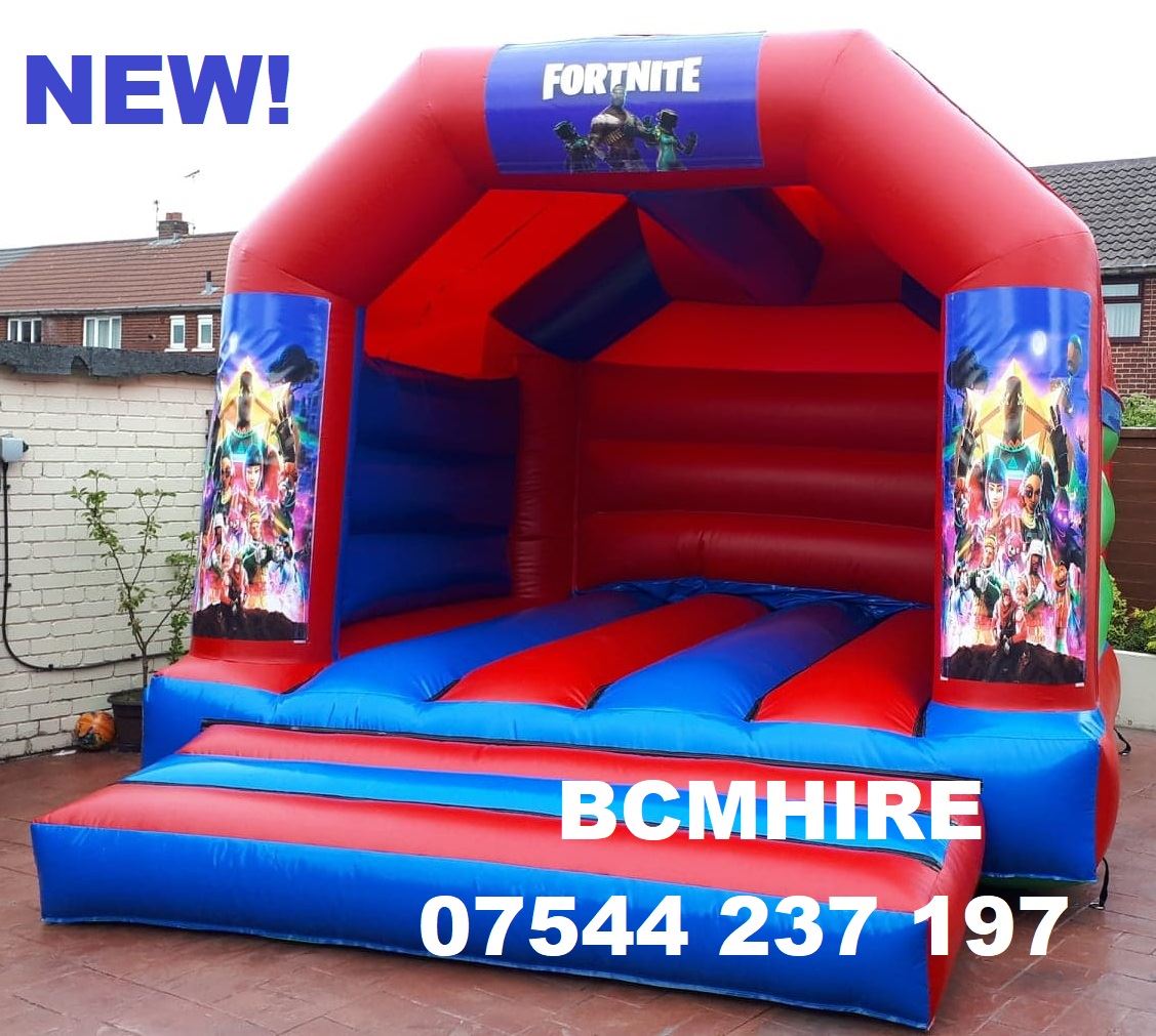 Bouncy Castle Hire in Greater Manchester Inflatable Hire BCM Hire