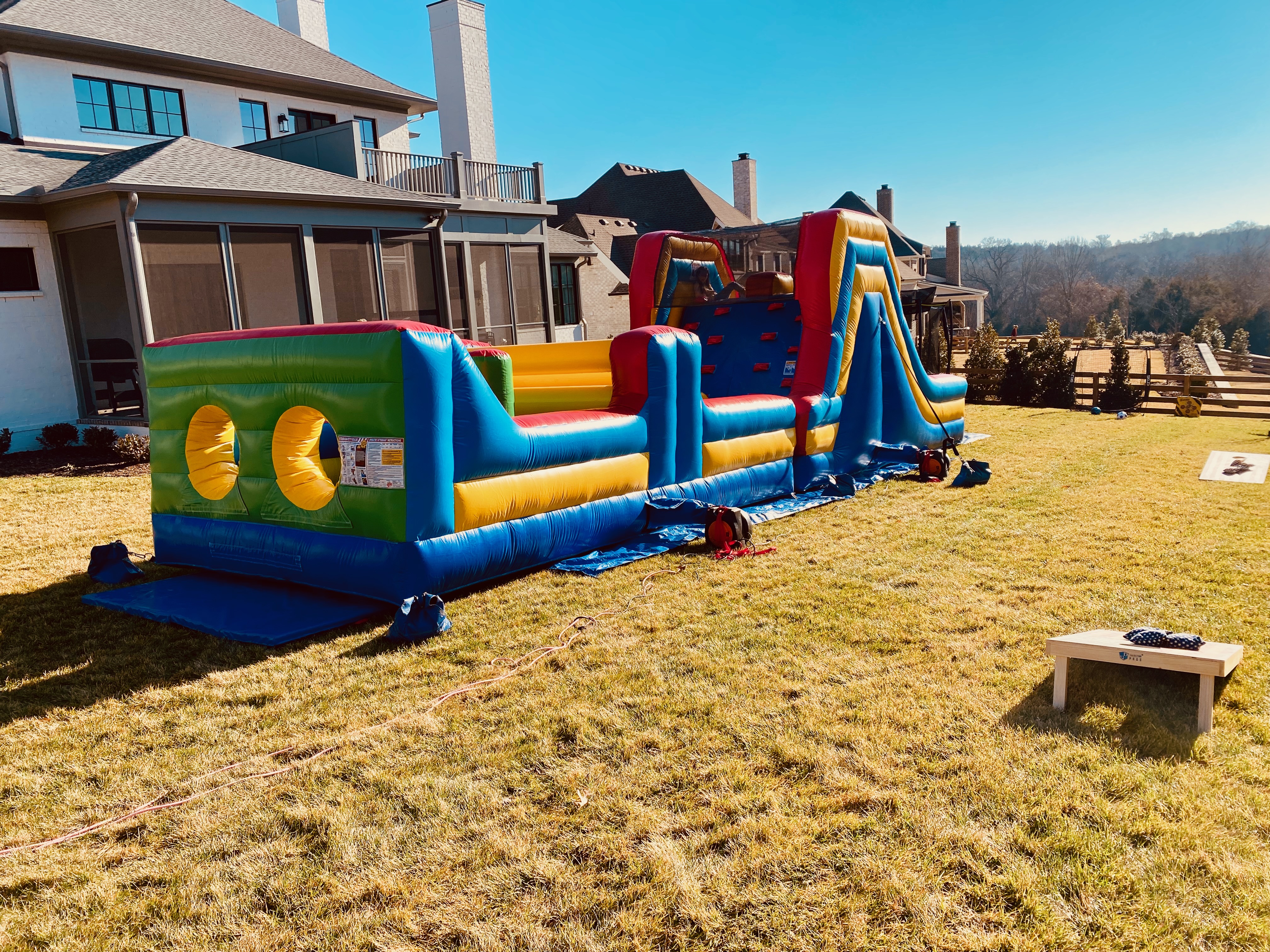 40ft Obstacle Course - Inflatable Bounce Houses & Water Slides for Rent ...