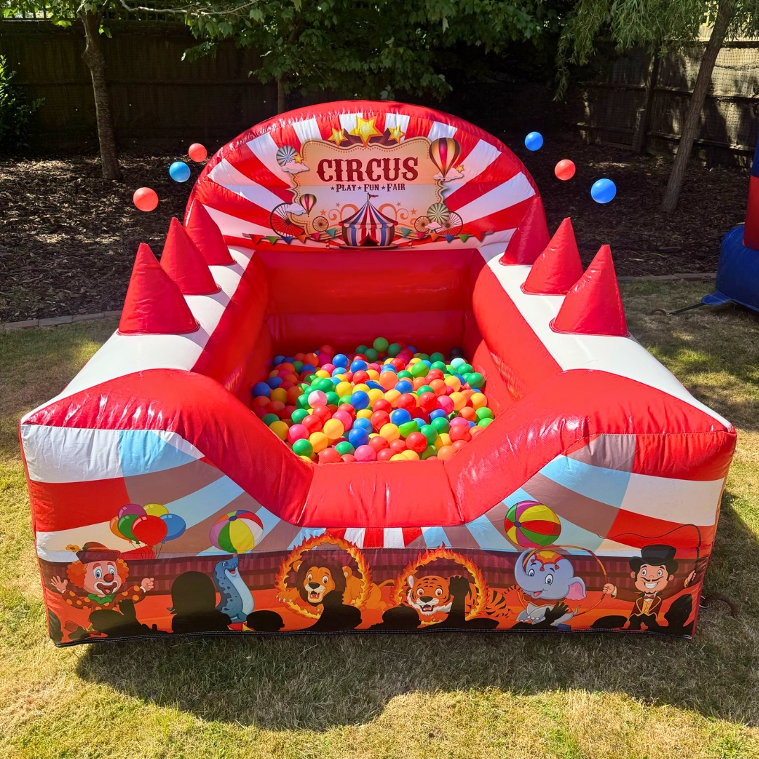 Inflatable Party Time Air Juggler Pool - Soft Play Ball Pool 6ft x 7.5