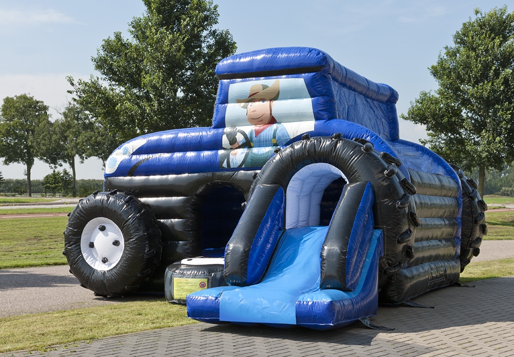 Tractor Bounce"n"Slide Bouncy Castle, Soft Play and Mascot Hire in Co