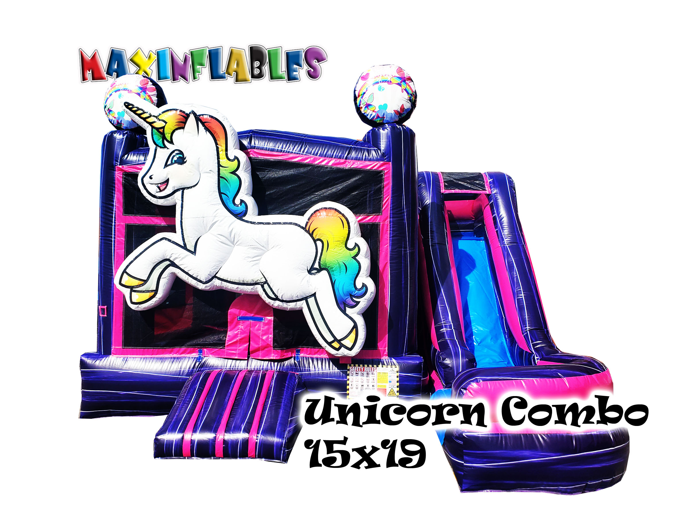 having a party rent a Unicorn bounce house rental