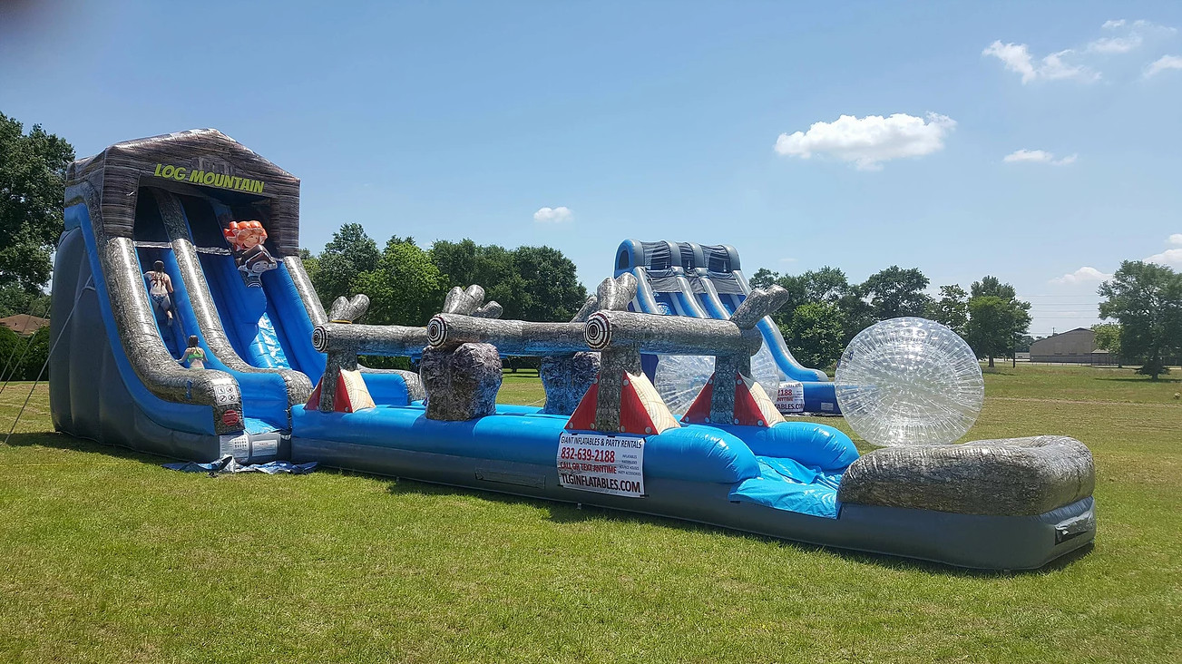 mountain slip and slide