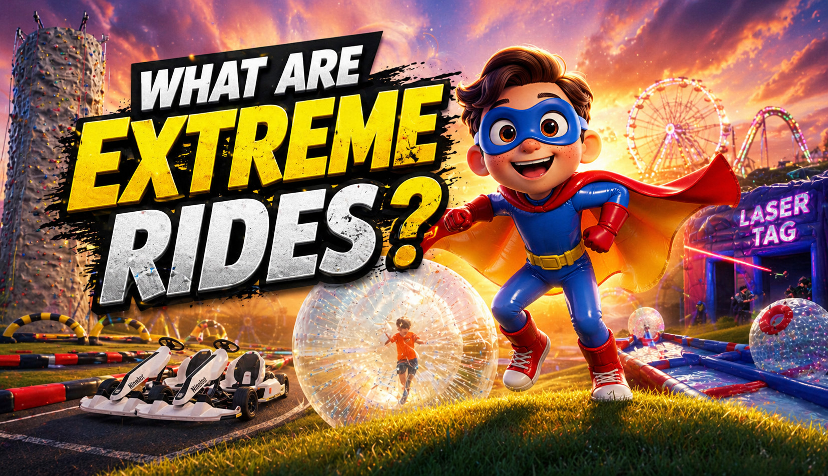 Are Extreme Rides Right for Your Event? | Sacramento Party Rentals