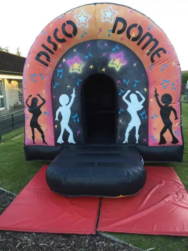 Disco Dome (Kids) Bouncy Castle Hire & Bear Building Partys in City