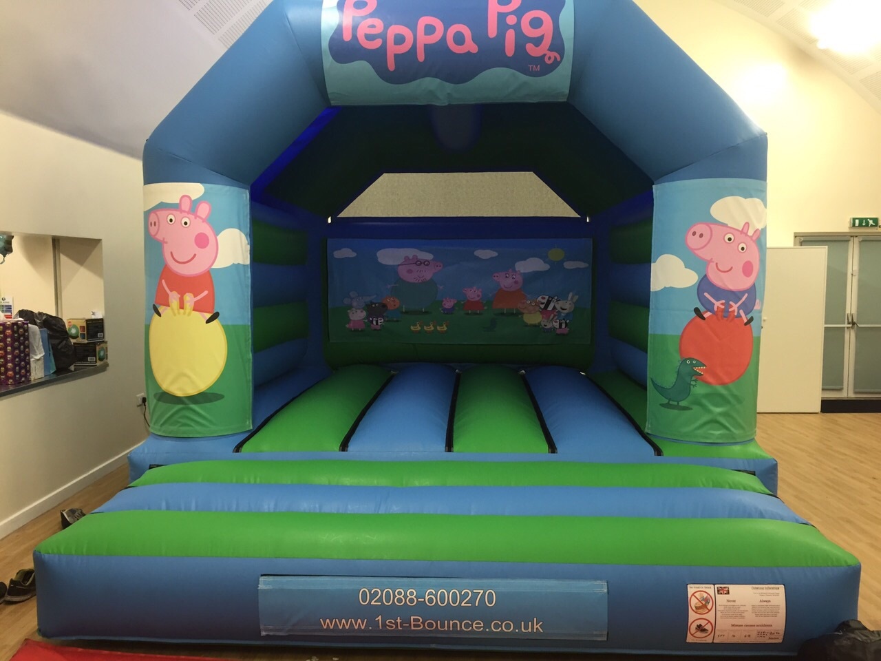 peppa pig bouncy castle hire